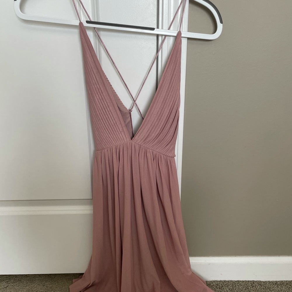 Tobi mauve formal dress